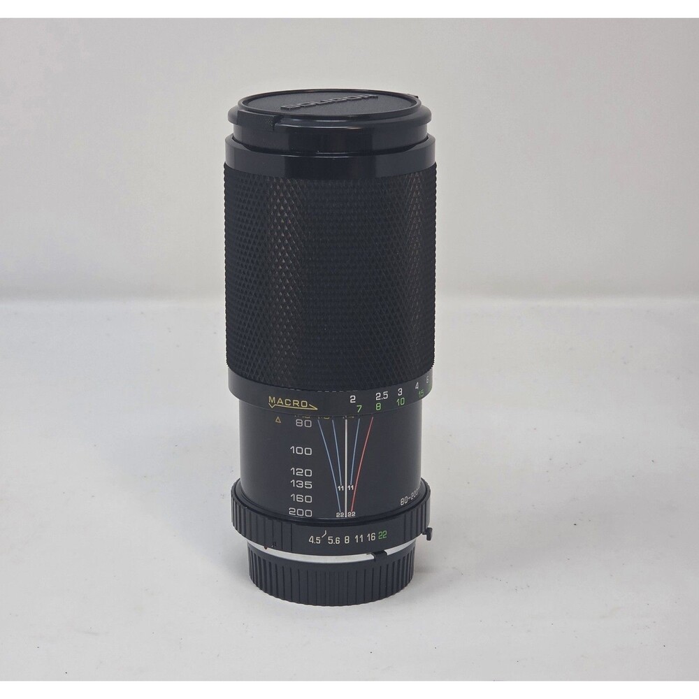 Soligor 80-200mm f/4.5‎ MC Zoom Macro Lens Minolta MD Mount Manual Focus Japan